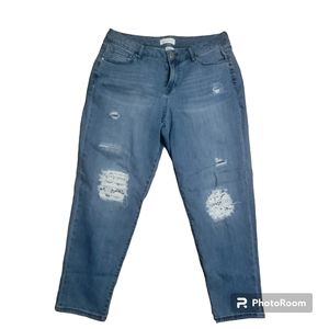 Lane Bryant women's distressed jeans size 14